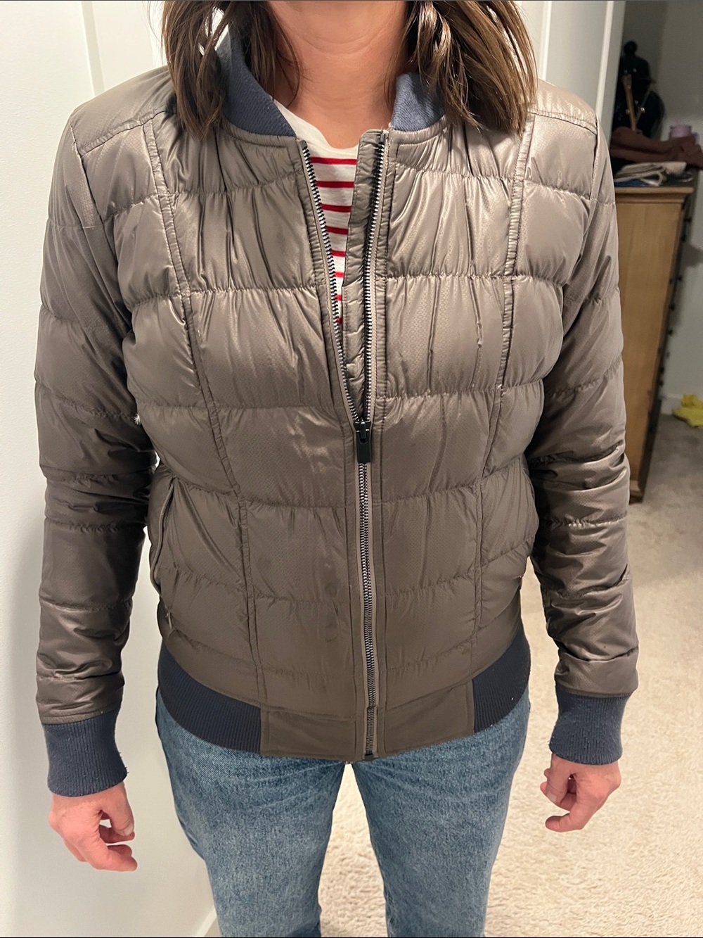Athleta bomber/puffer jacket